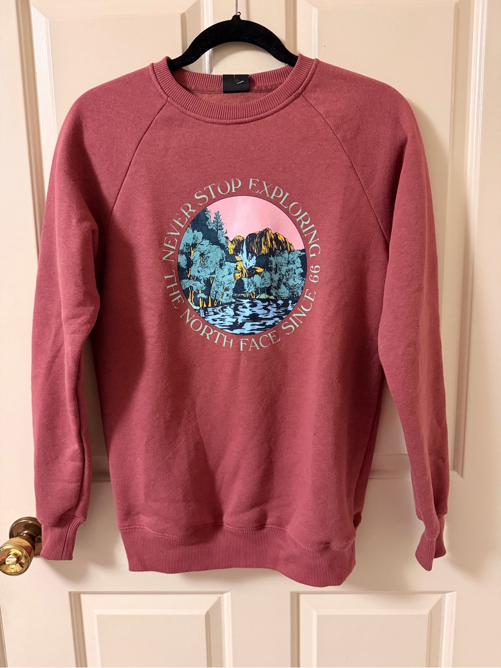 NWT The North Face Women’s Rose Crewneck Sweatshirt - XS